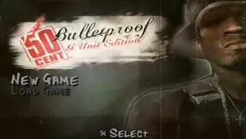 50 Cent - Bulletproof - G-Unit Edition (EU) screen shot title